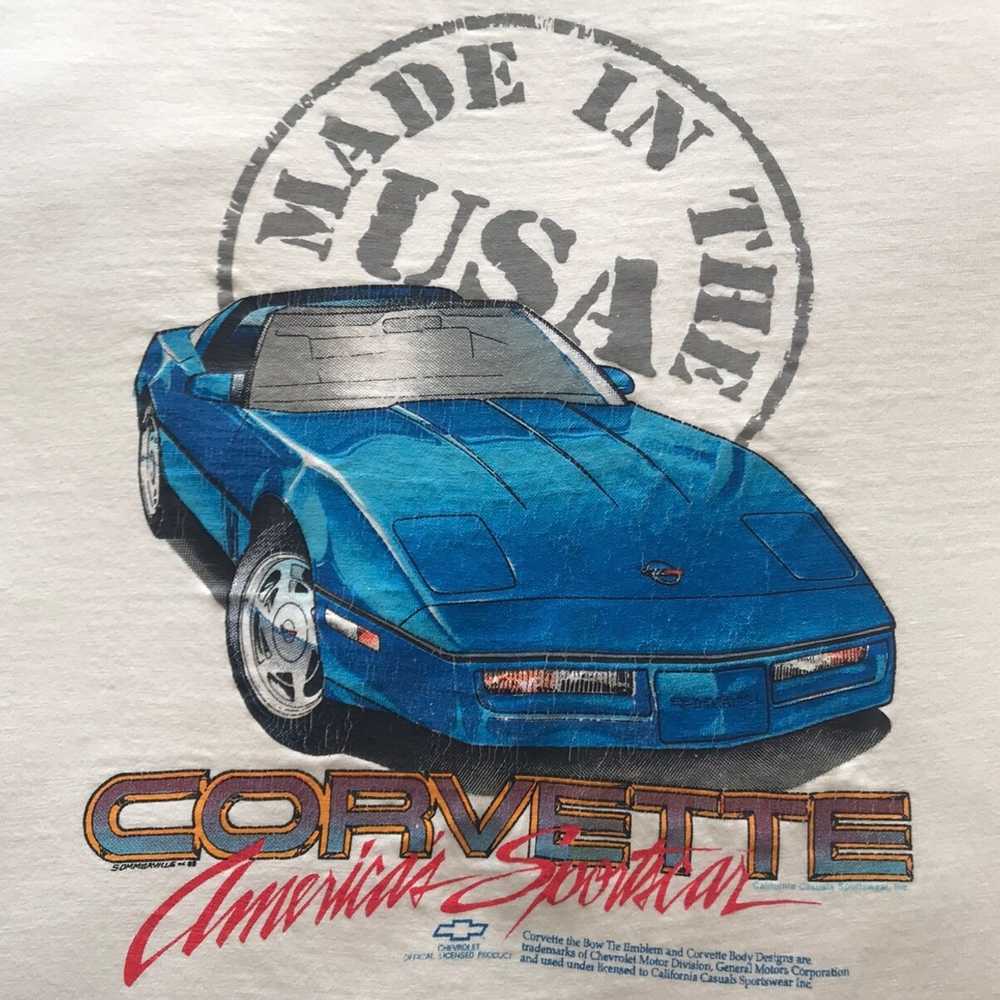 Corvette × Racing × Vintage Vintage Chevy Corvett… - image 3