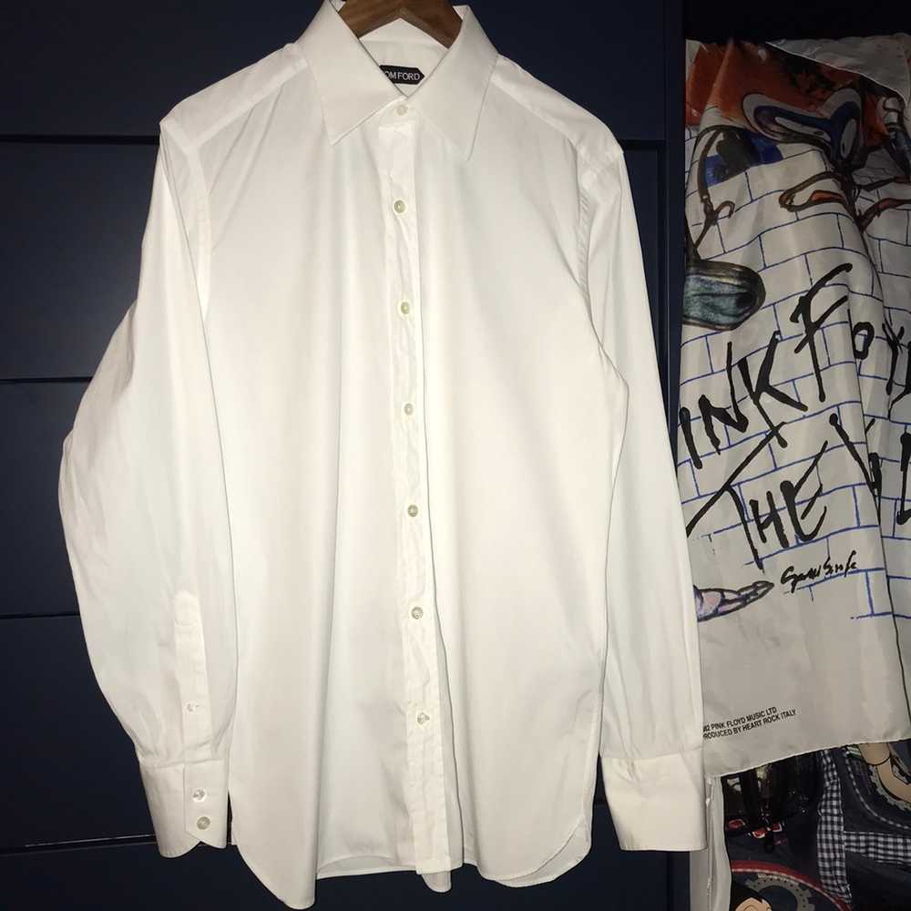 Tom Ford Tom Ford Button Up All White - image 2