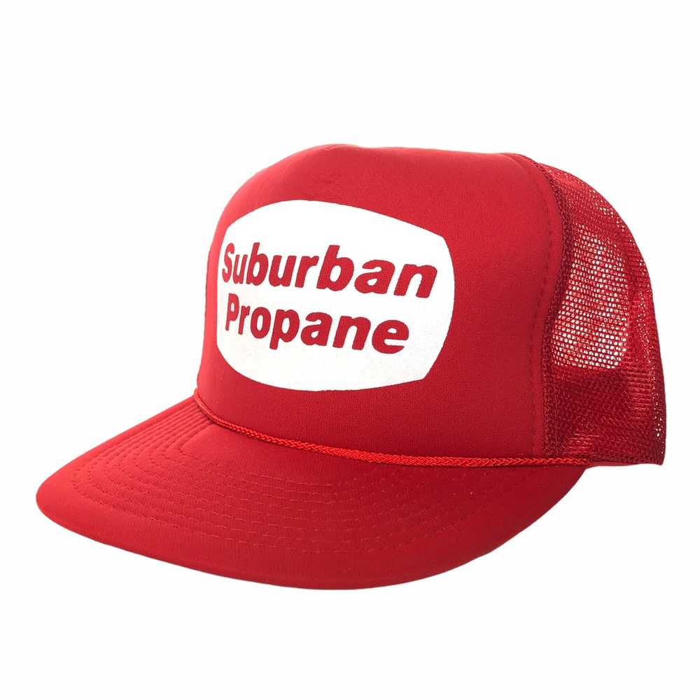 Vintage Vintage 90s Suburban Propane Red Snapback Tru… - Gem