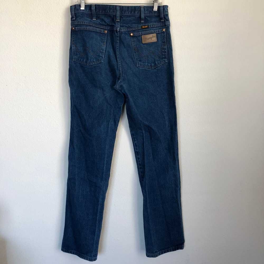Wrangler Wrangler Straight Fit Vintage Denim Jeans - image 4