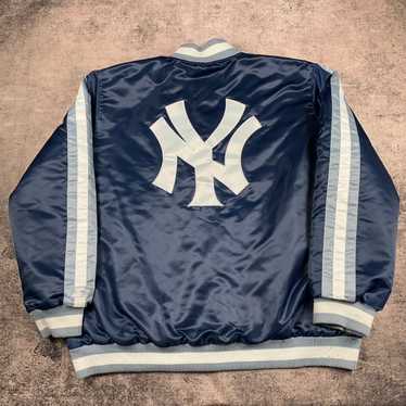 New York Yankees Vintage 90s Starter Puffer Bubble Satin 
