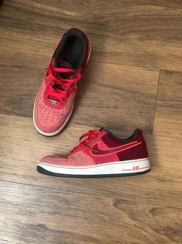 Jordan Brand × Nike Air Force 1 Low Fusion Red | N