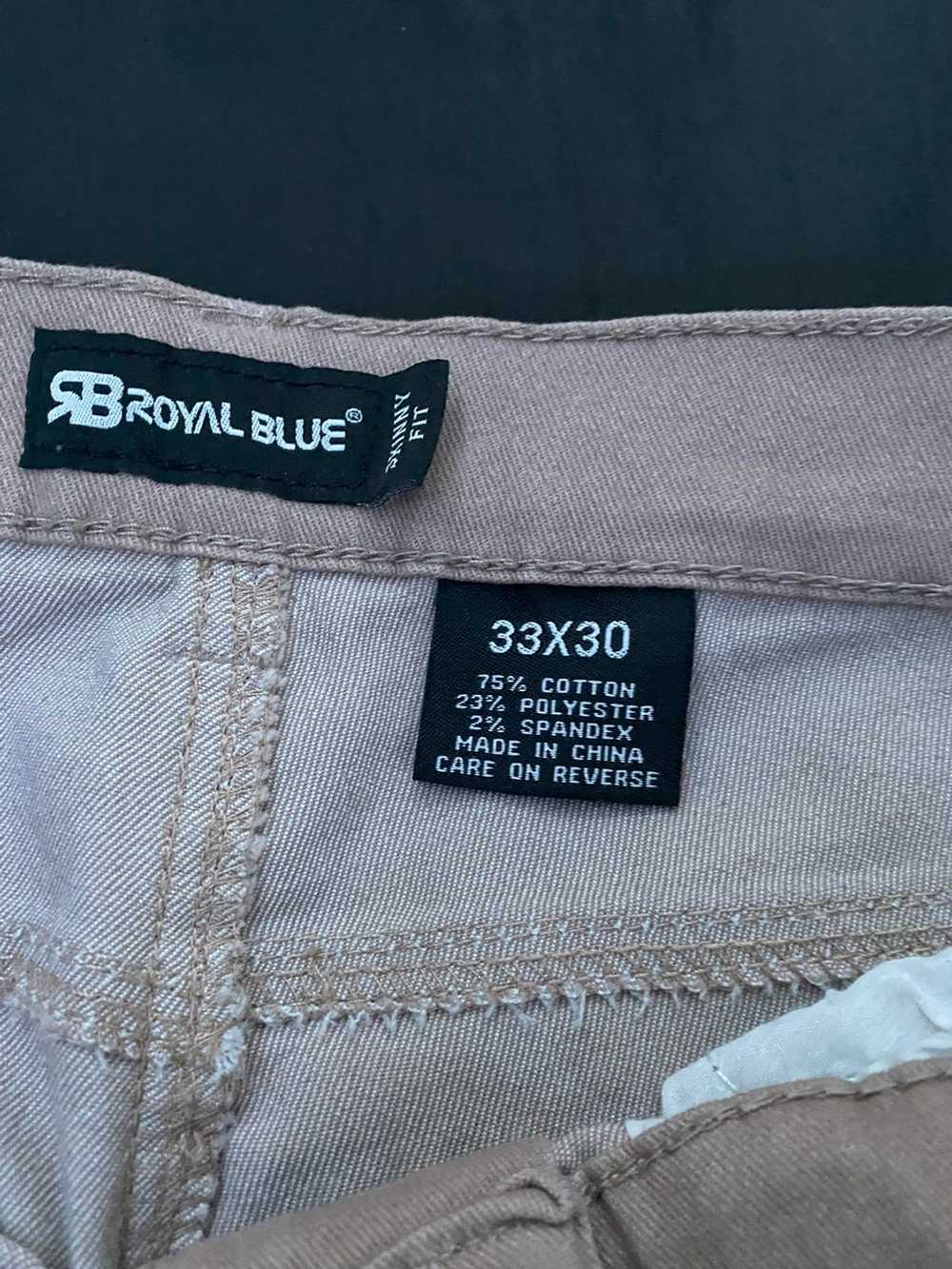 Idk Royal blue skinny fit khaki pants - image 2