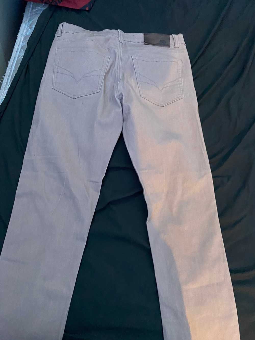 Idk Royal blue skinny fit khaki pants - image 3