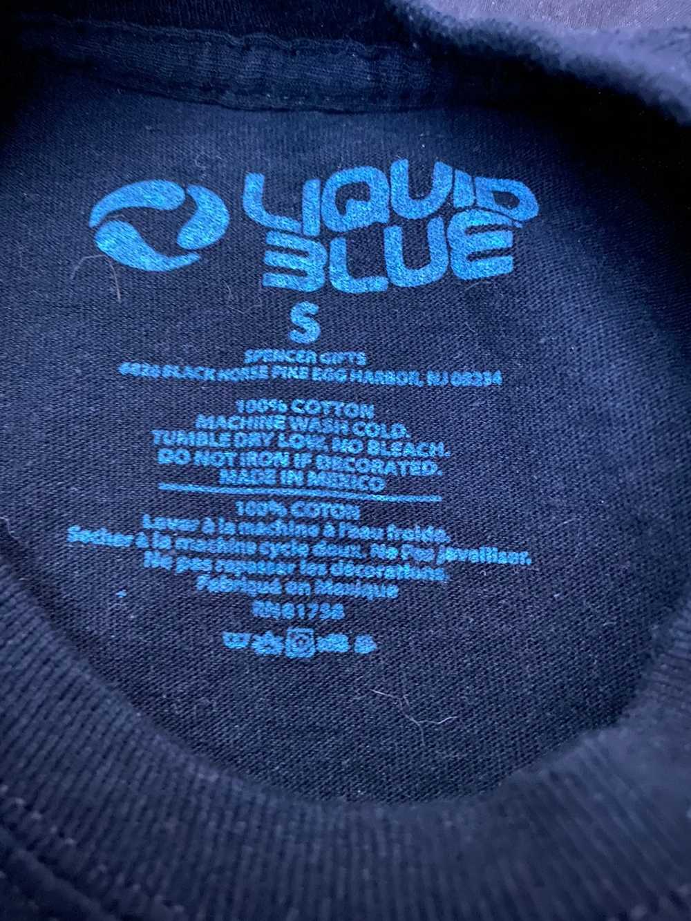 Liquid Blue Liquid blue graphic shirt - image 2