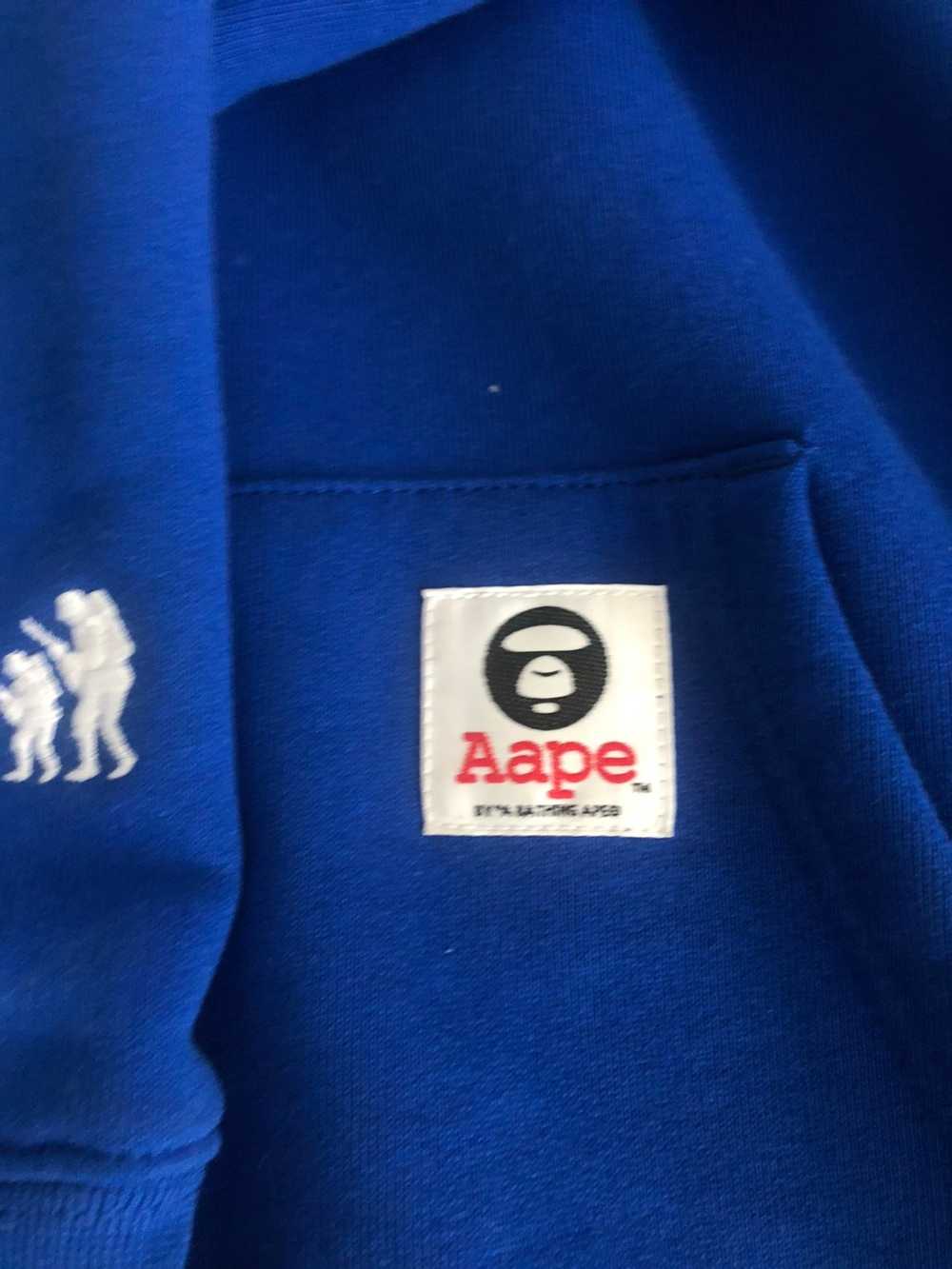 Aape Blue aape hoodie - image 1