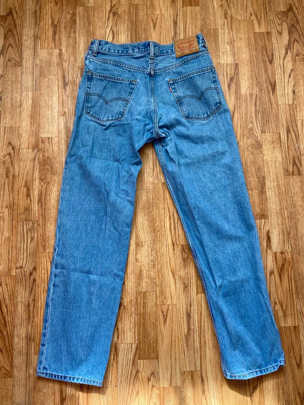 Levis Blue Levi Strauss And Co Vintage Denim Jeans Gem 