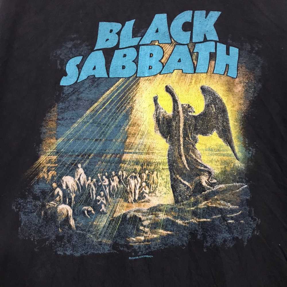 Band Tees × Black Sabbath × Vintage Vintage Black… - image 2