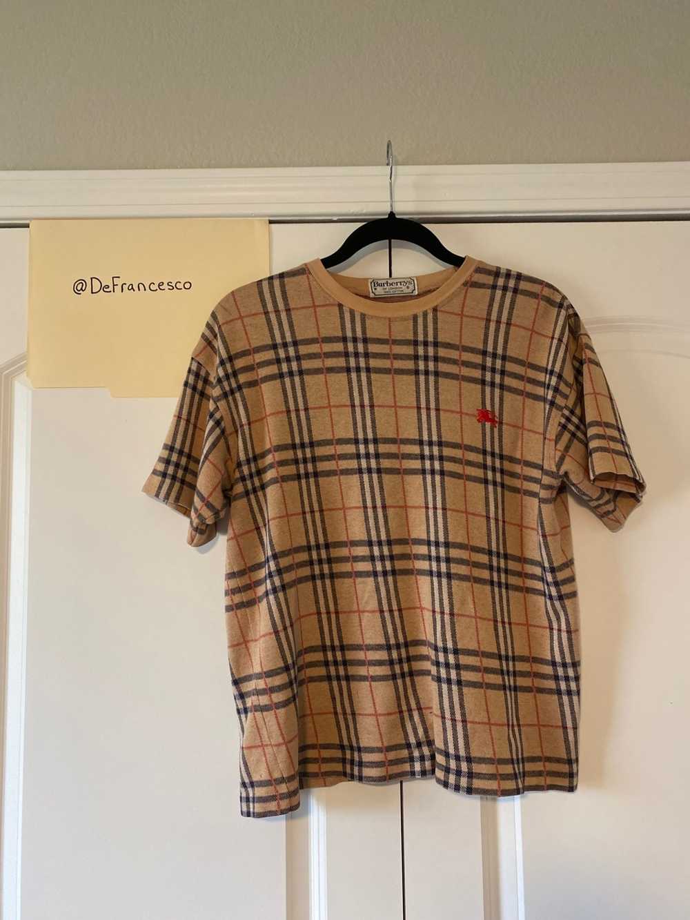 Burberry Burberry Vintage Checker T Shirt Gem