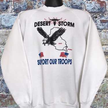 Military × Vintage Vintage Desert Storm Support T… - image 1