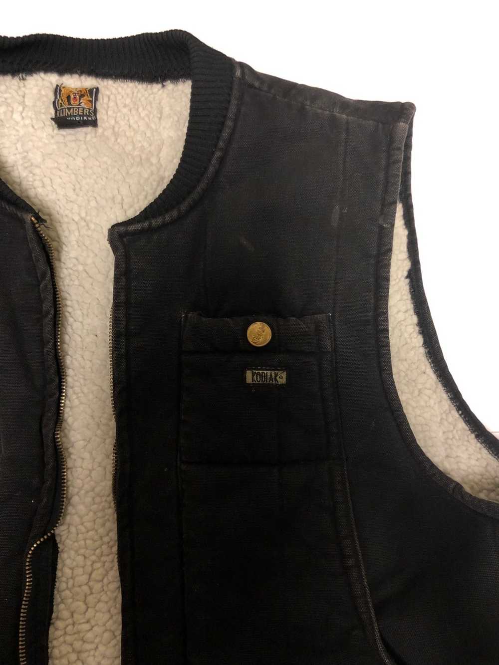 Other Washed out Black Kodiak Insulated Vest - image 2
