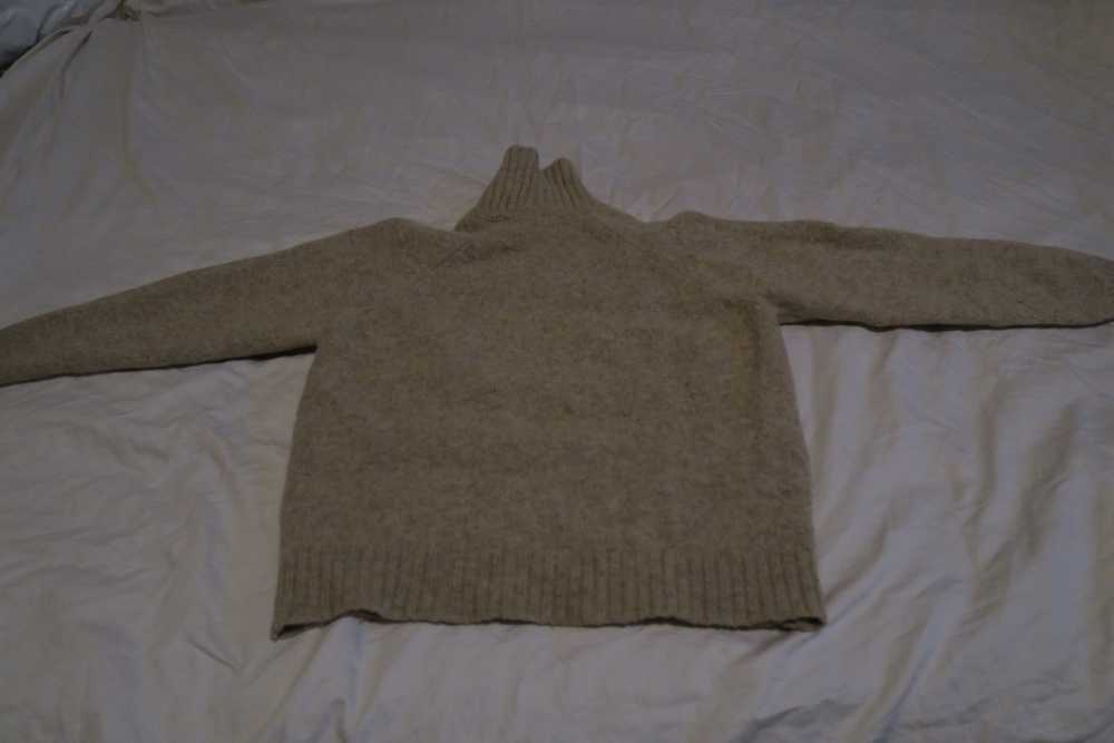 Vintage VTG St. Michael Shetland Wool Nylon Turtl… - image 5