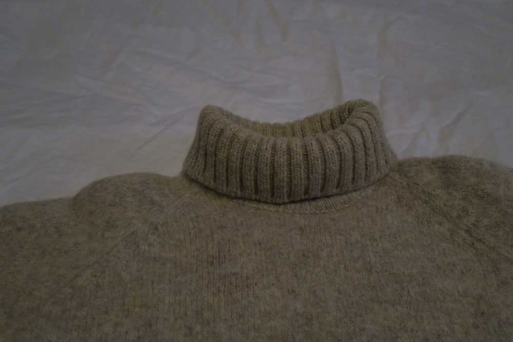 Vintage VTG St. Michael Shetland Wool Nylon Turtl… - image 6