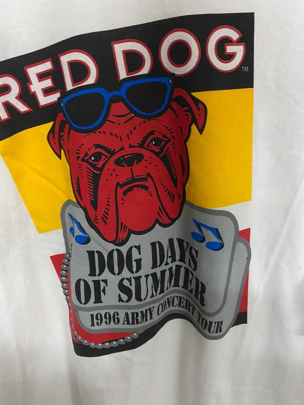 Vintage Vintage 1996 Red dog beer concert tee - image 2