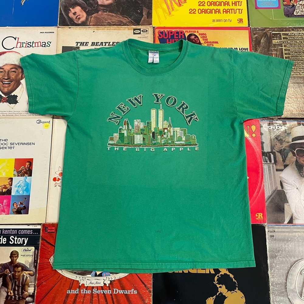 Jerzees × Vintage vintage new york city tshirt - image 1