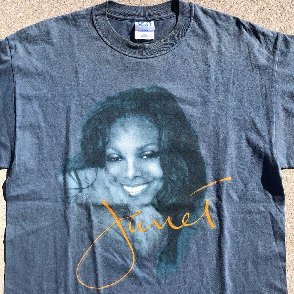 Rap Tees × Vintage 2000s Janet Jackson Rap music … - image 2