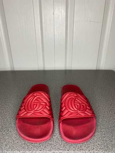 Gucci Gucci matelasse slides