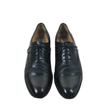  Mezlan Sexto Mens Luxury Dress Shoes - Black Formal Blucher  Oxfords with Leather Sole - Woven Calfskin and Fabric Vamp - Handcrafted in  Spain - Medium Width (8.5, Black)