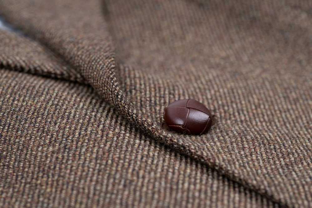 Daks London DAKS 100% Wool Men's Khaki Brown Blaz… - image 4