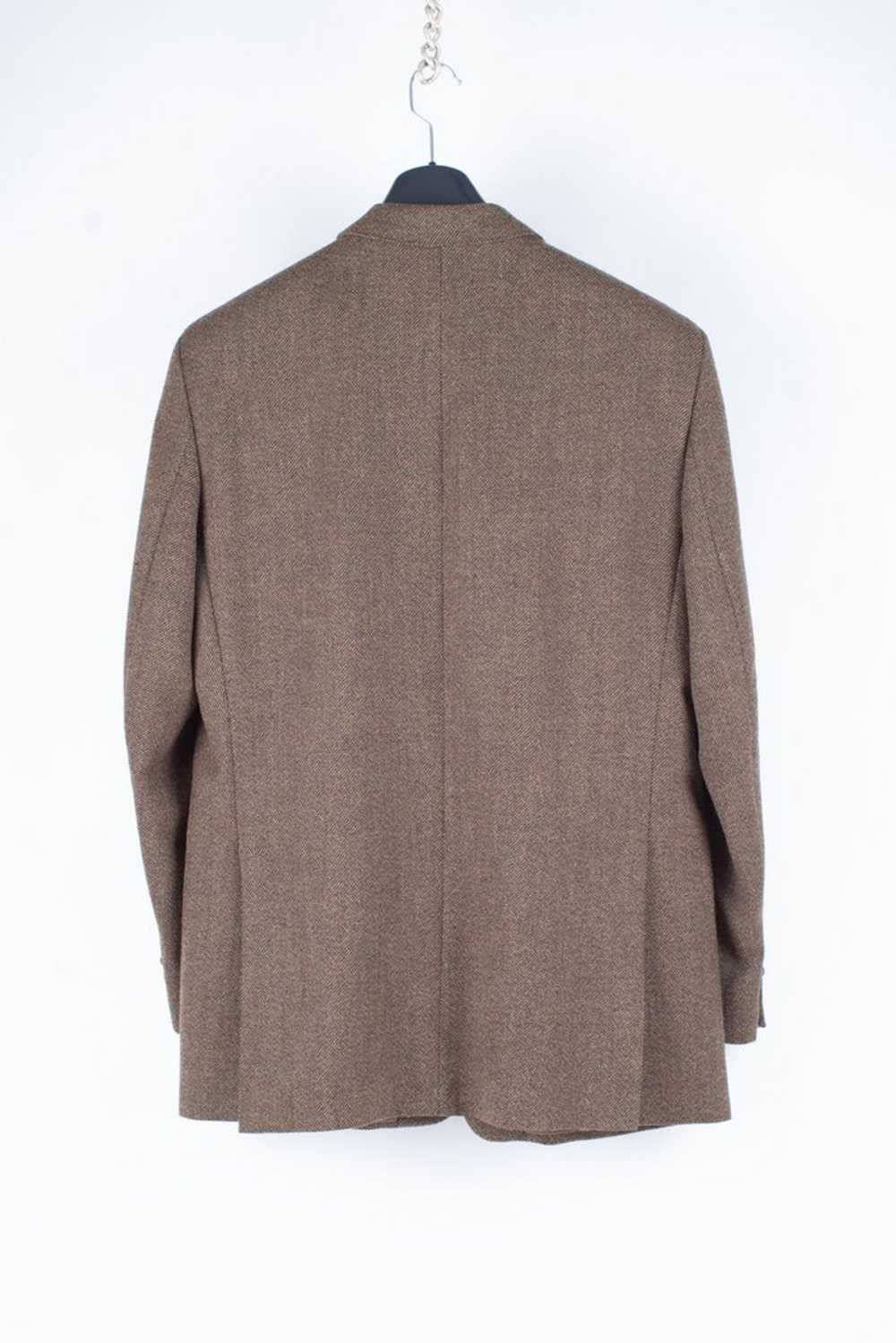 Daks London DAKS 100% Wool Men's Khaki Brown Blaz… - image 6