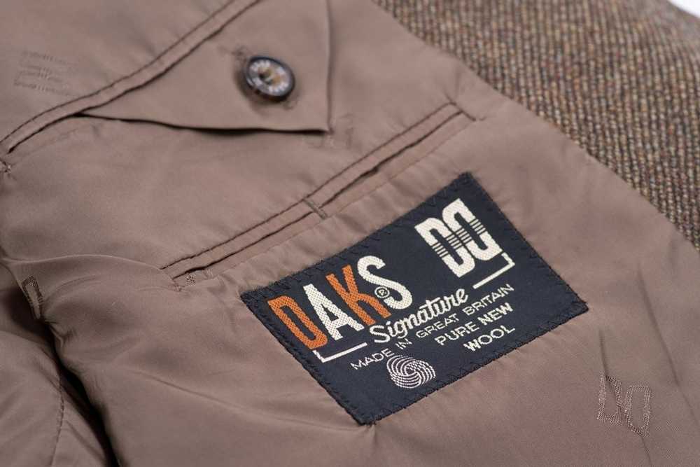 Daks London DAKS 100% Wool Men's Khaki Brown Blaz… - image 8
