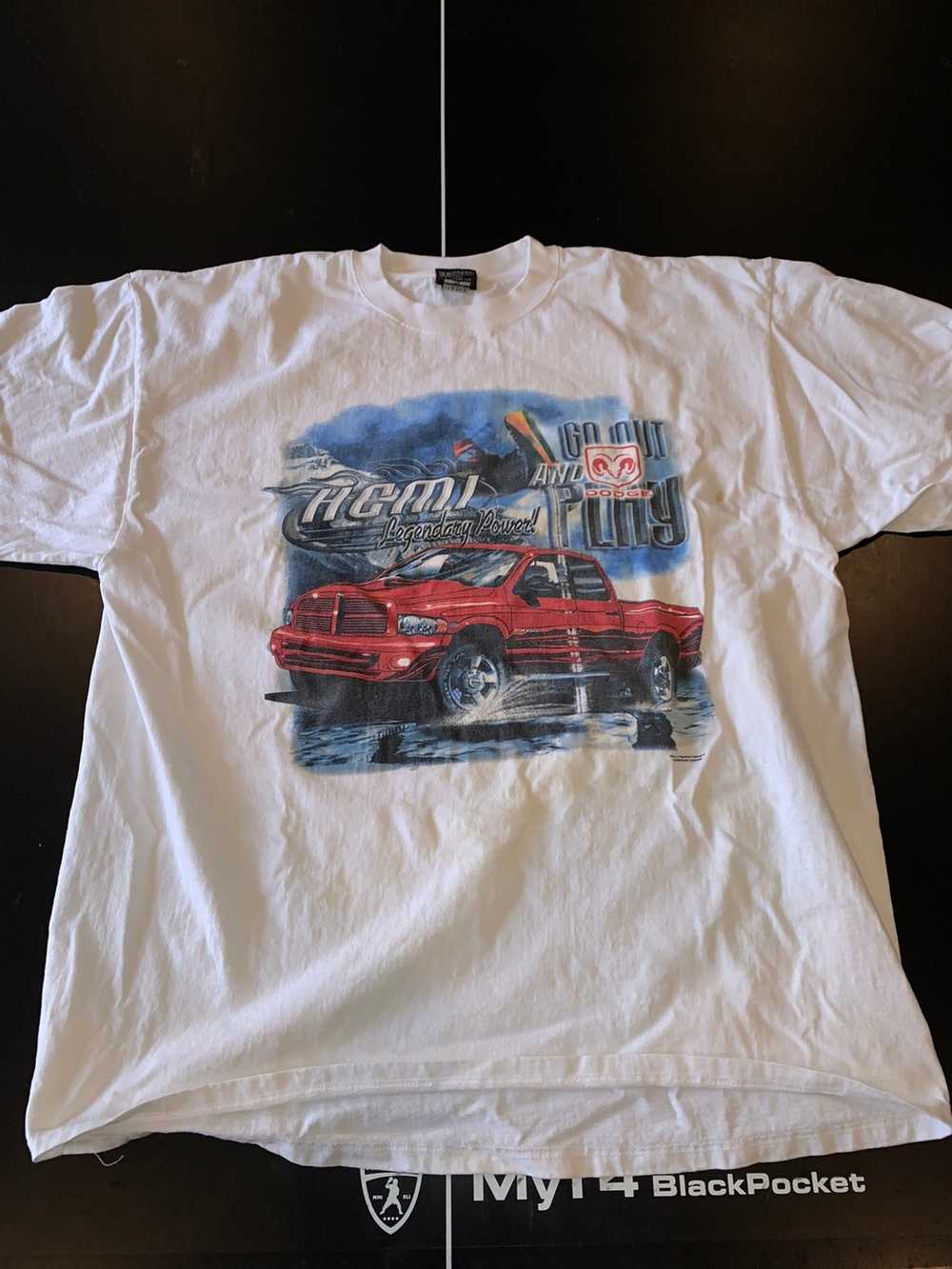 Hype × Streetwear × Vintage DODGE RAM TEE - image 1