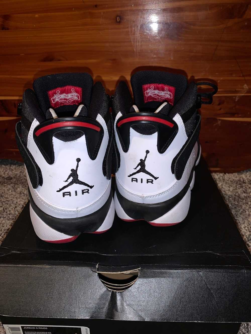 Jordan Brand Jordan 6 Rings Black White Gym Red 2… - image 6