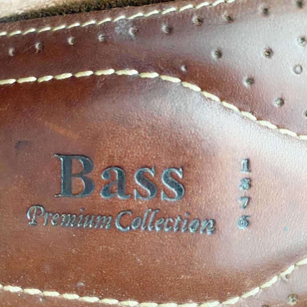 Bass Bass Brown Leather Penny Loafer Driver Size … - image 4