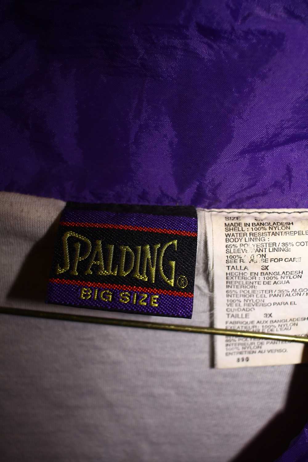 Vintage 80s Spalding Sports Jacket (Retro/Vaporwa… - image 4