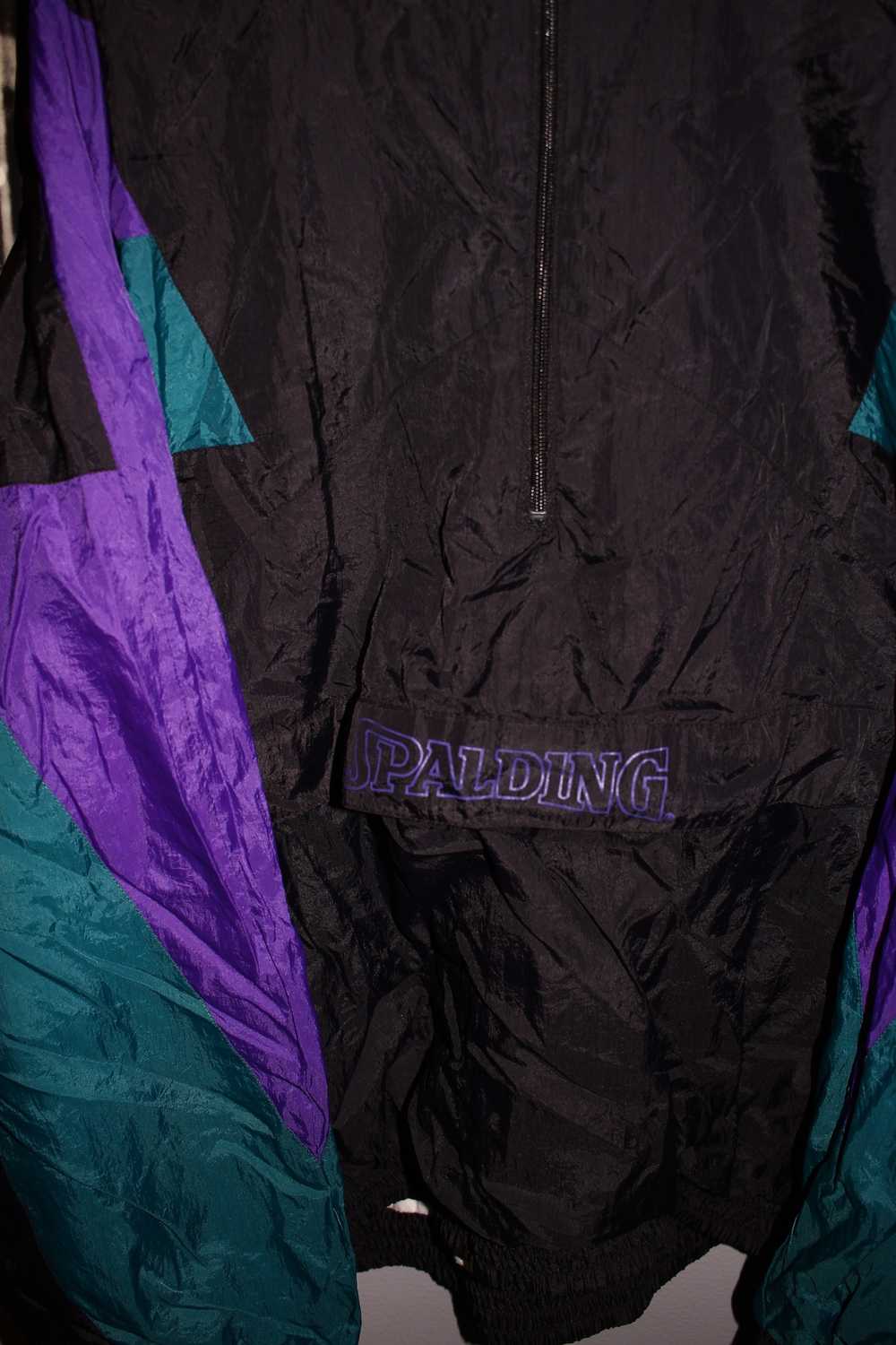 Vintage 80s Spalding Sports Jacket (Retro/Vaporwa… - image 5