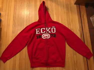 Ecko Unltd. Classic Red, Black and White Hooded S… - image 1