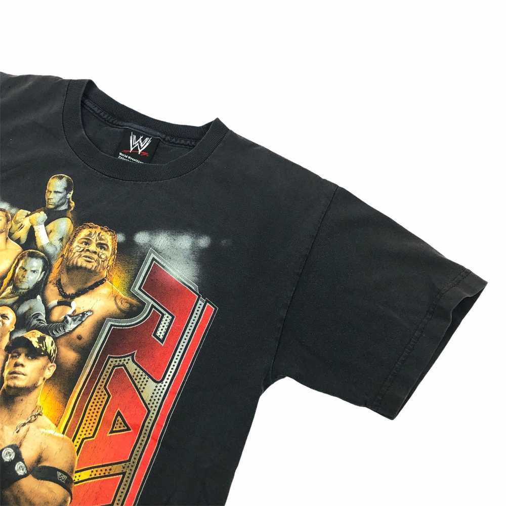 Vintage × Wwe Vintage 00s WWE Raw Wrestling Tee Black… - Gem