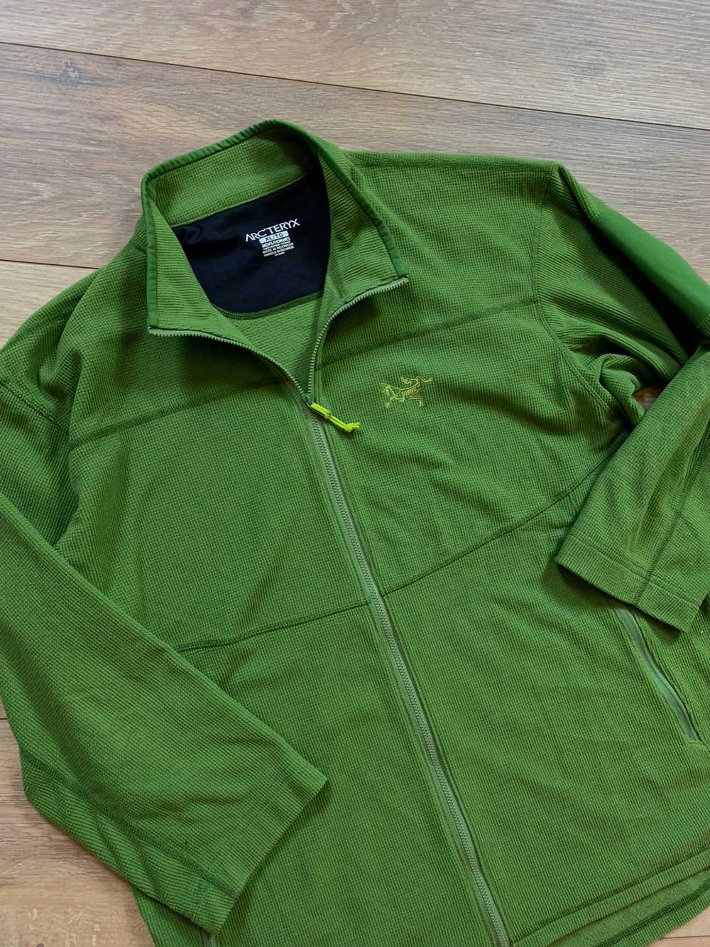 Arc'Teryx Arcteryx green fleece pullover sweatshirt - Gem