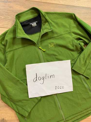 Arc'Teryx Arcteryx green fleece pullover sweatshir