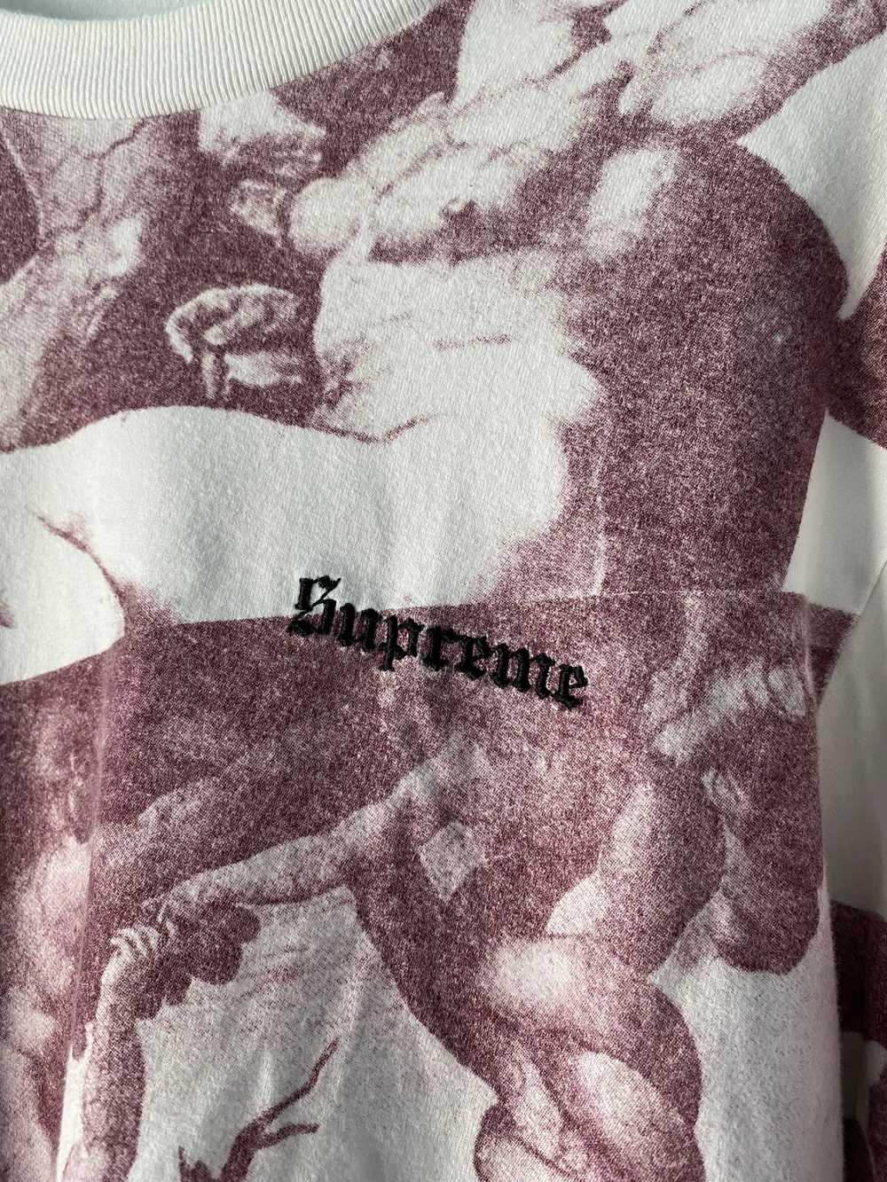 Supreme Supreme Michelangelo L/S Shirt Burgundy Small - Gem