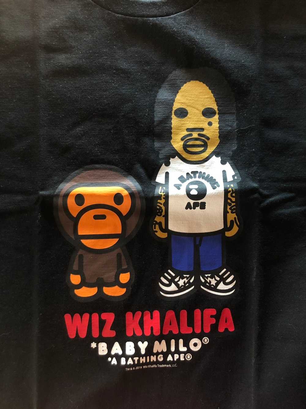 Bape × Wiz Khalifa Bape x Wiz Khalifa Baby Milo Tee - Gem