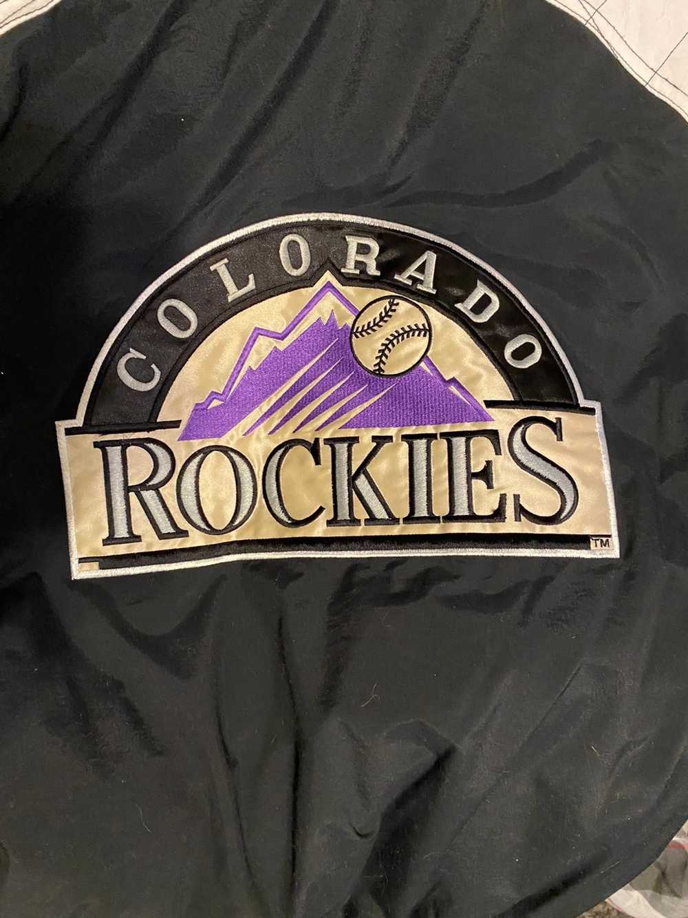 Vintage Vintage Colorado Rockies Starter Jacket - image 9