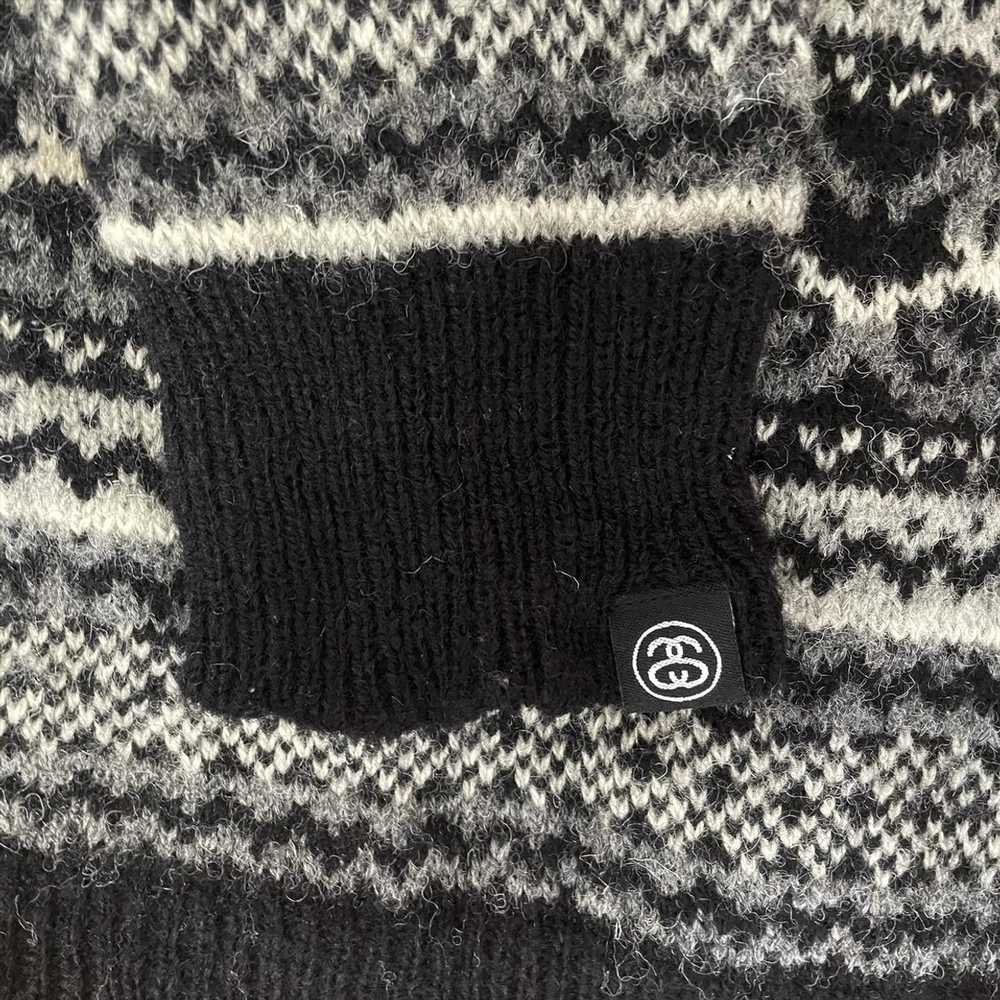 Stussy × Vintage Japanese Exclusive Wool Knit - image 4