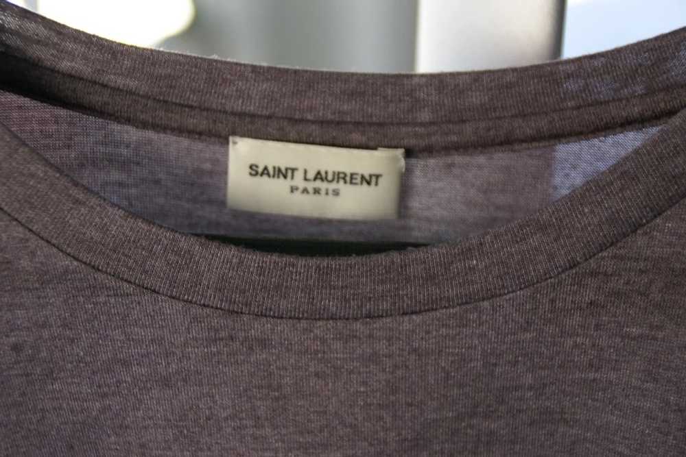 Saint Laurent Paris Saint Laurent Bolt tee Small - image 5