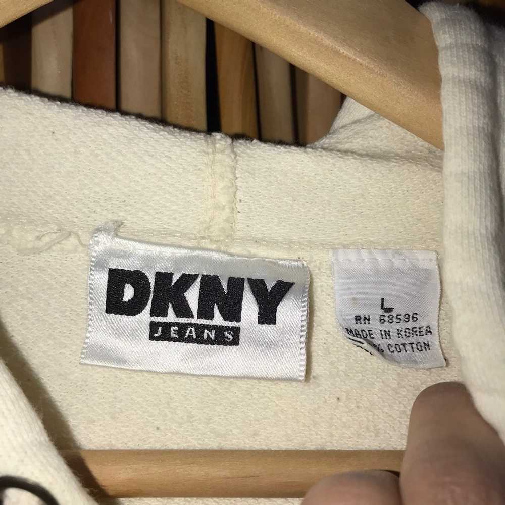 DKNY × Vintage Off white DKNY Vintage hoodie - image 3