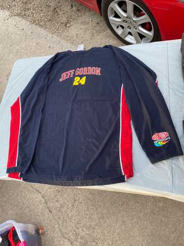 Dupont × NASCAR × Vintage Jeff Gordon Flame Longs… - image 1