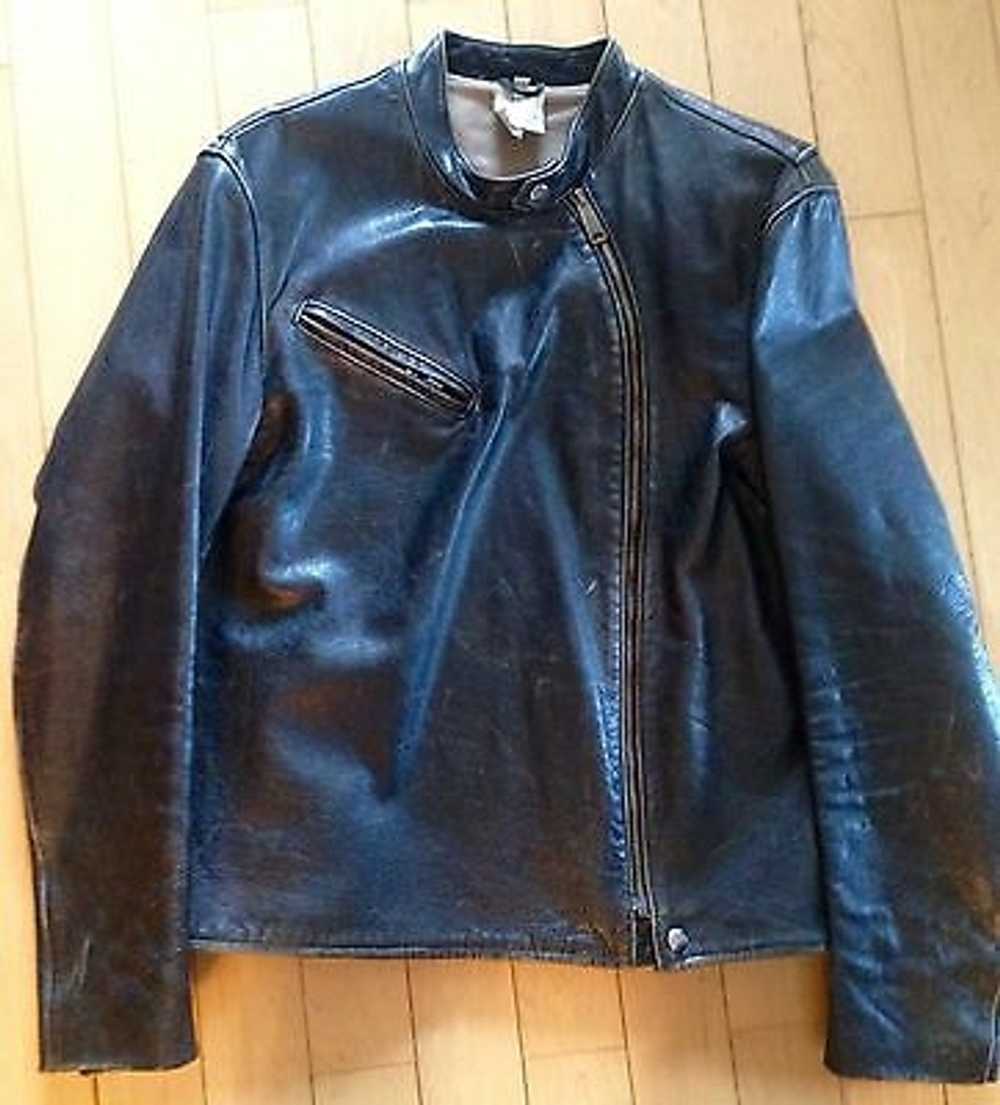 Levi’s Made & Crafted Leather Biker Jacket Medium Made In Italy LVC Vintage  2014