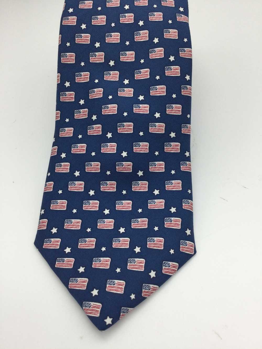 Vineyard Vines Vineyard Vines Flags & Stars Tie - image 3