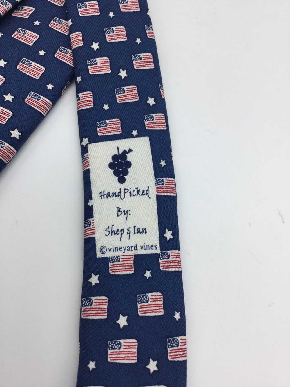 Vineyard Vines Vineyard Vines Flags & Stars Tie - image 7