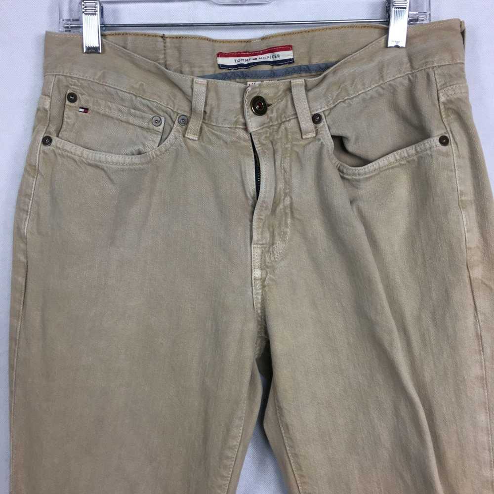 Tommy Hilfiger Tommy Hilfiger Droite Tan Jeans Sz… - image 2