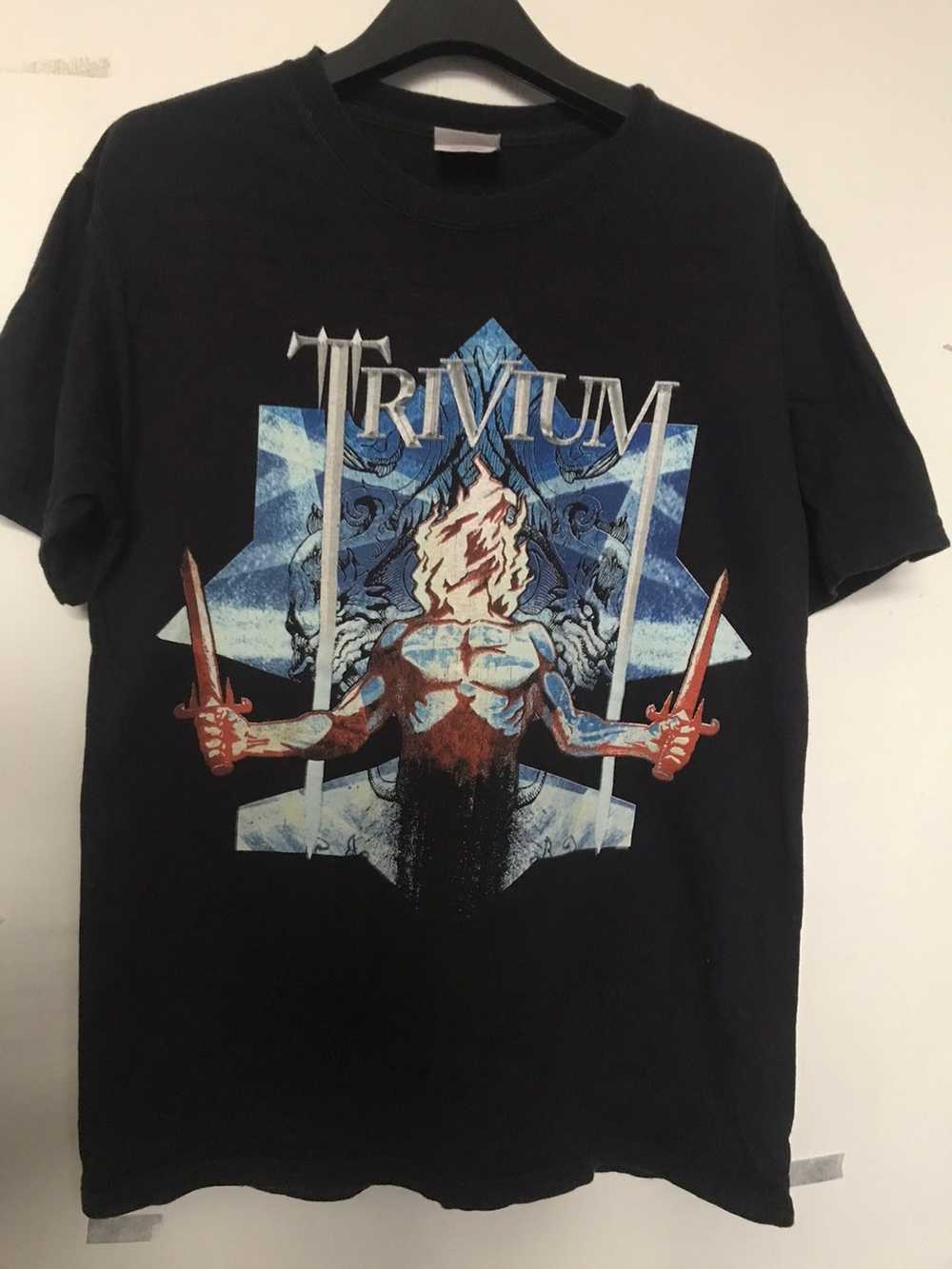 Rock T Shirt × Tour Tee × Vintage VINTAGE TRIVIUM… - image 1