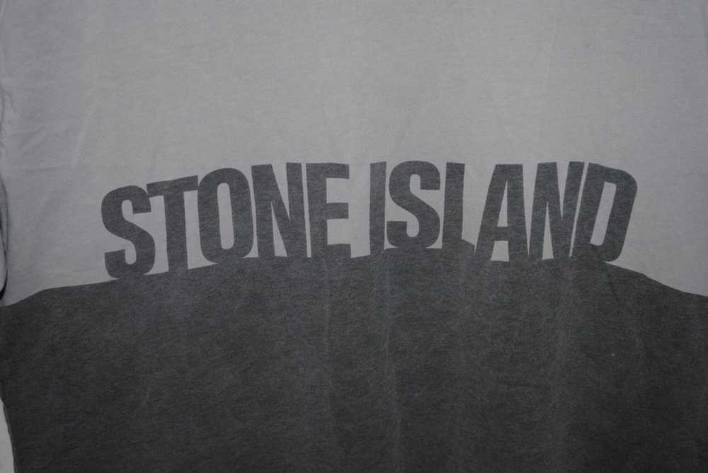 Stone Island Stone Island T Shirt Rare Big Logo - image 5