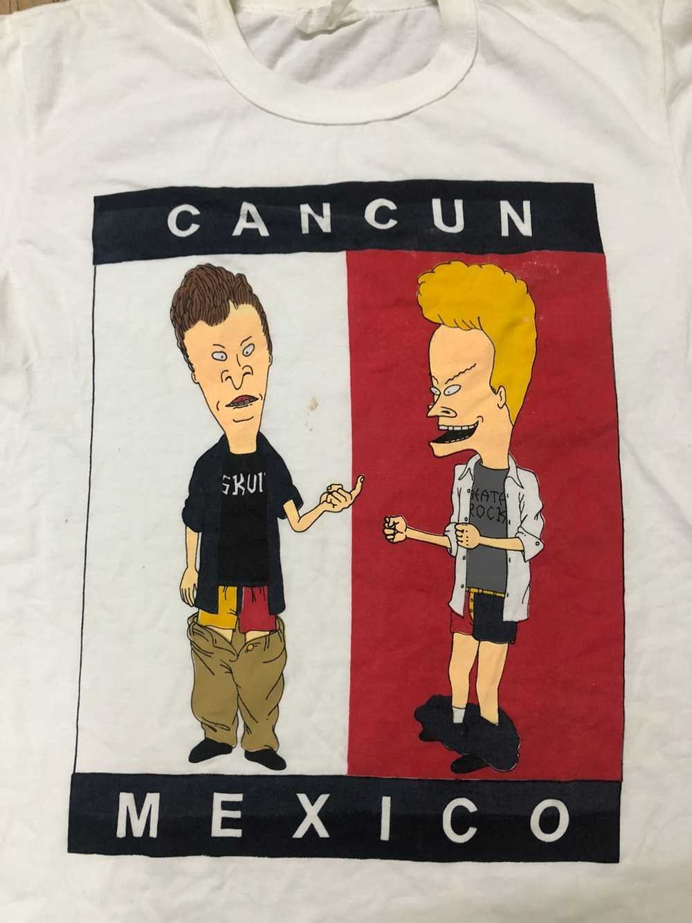 Mtv × Rock T Shirt × Vintage Vintage 90's Beavis and … - Gem