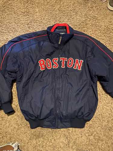 Men's Majestic Boston Red Sox #28 J. D. Martinez Authentic Navy Blue Team  Logo Fashion Cool Base MLB Jersey