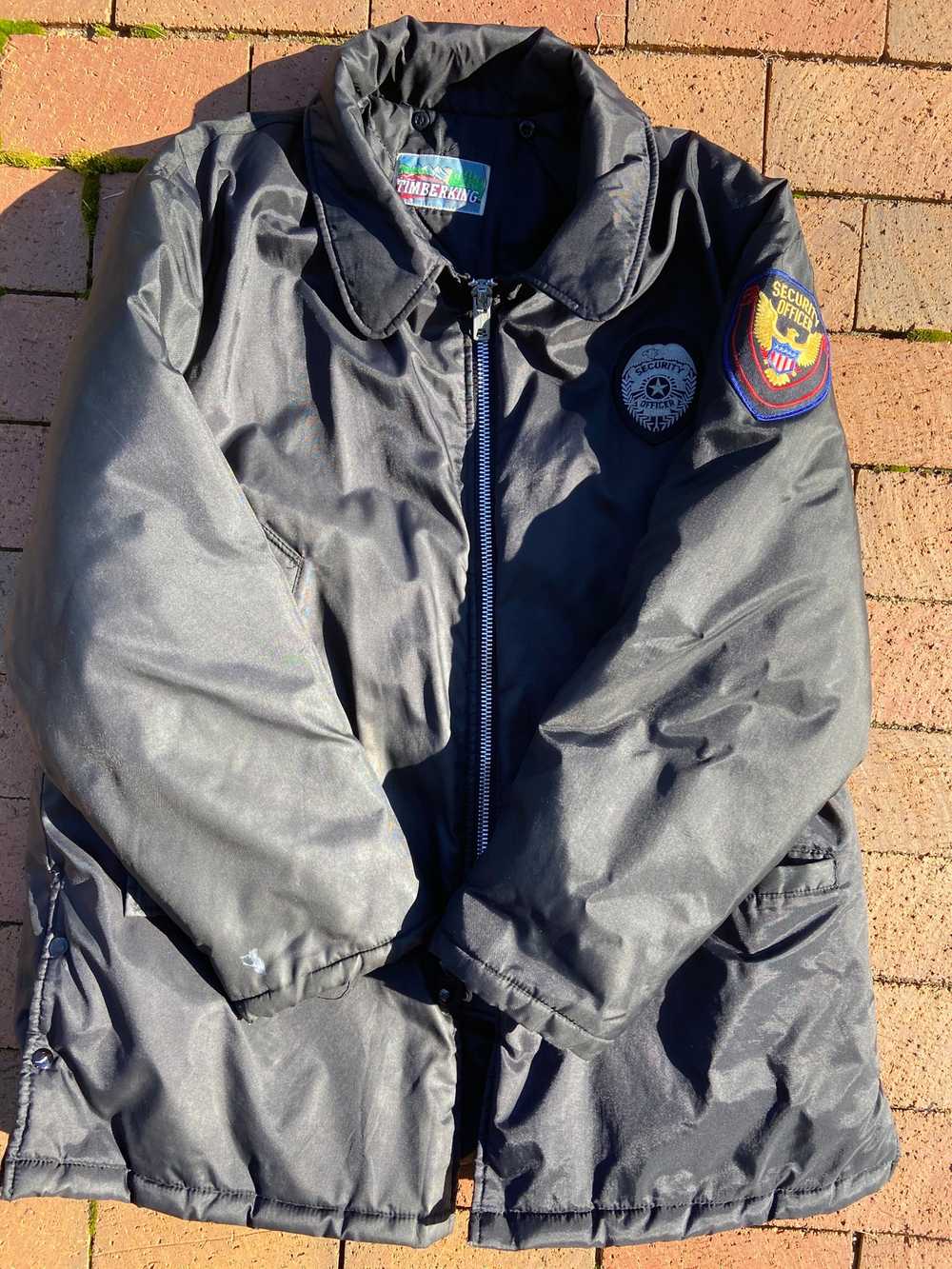 Vintage Timberking Security Officer Winter Jacket… - image 1